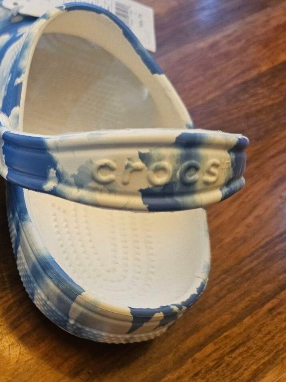 Brand New crocs Classic Out of this Worldii CG -Size 6 Women Blue/White - Picture 4 of 10
